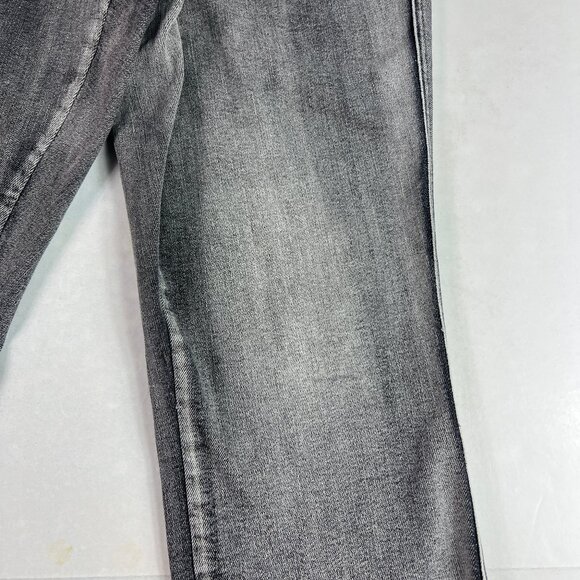 Judy Blue Jeans Women's Plus 33x26* Skinny High Rise Black Raw Hem Denim Tag 16W - Picture 3 of 16